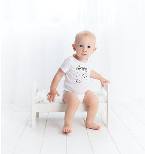Custom Zodiac sign Baby bodysuit