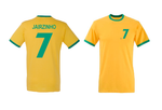 Jairzinho 7 Brazil football player T shirt