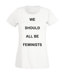 We should all be Feminists woman T shirt-woman t shirts-DiamondsKT