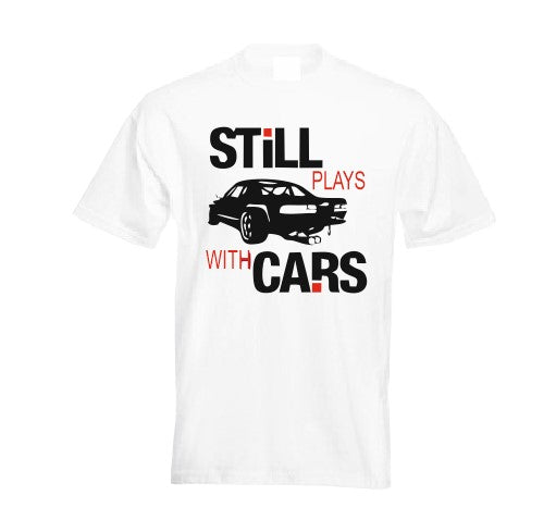Still plays with Cars T shirt-men T shirts-DiamondsKT