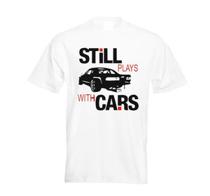 Still plays with Cars T shirt-men T shirts-DiamondsKT