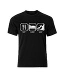 Eat Sleep Jeep Repeat T shirt-men woman T shirts-DiamondsKT