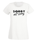 Sorry not Sorry Demi Lovato song lyrics t shirt T shirt-men woman T shirts-DiamondsKT