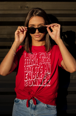 Endless Summer song lyrics T shirt