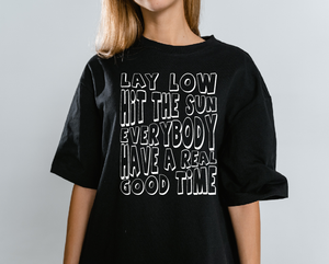 Tiesto Lay Low song lyrics T shirt or sweatshirt