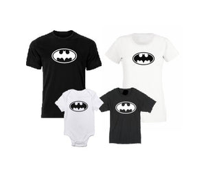 Batman Family matching outfit Kids Boy Girl cotton t shirt.-Kids T shirts-DiamondsKT