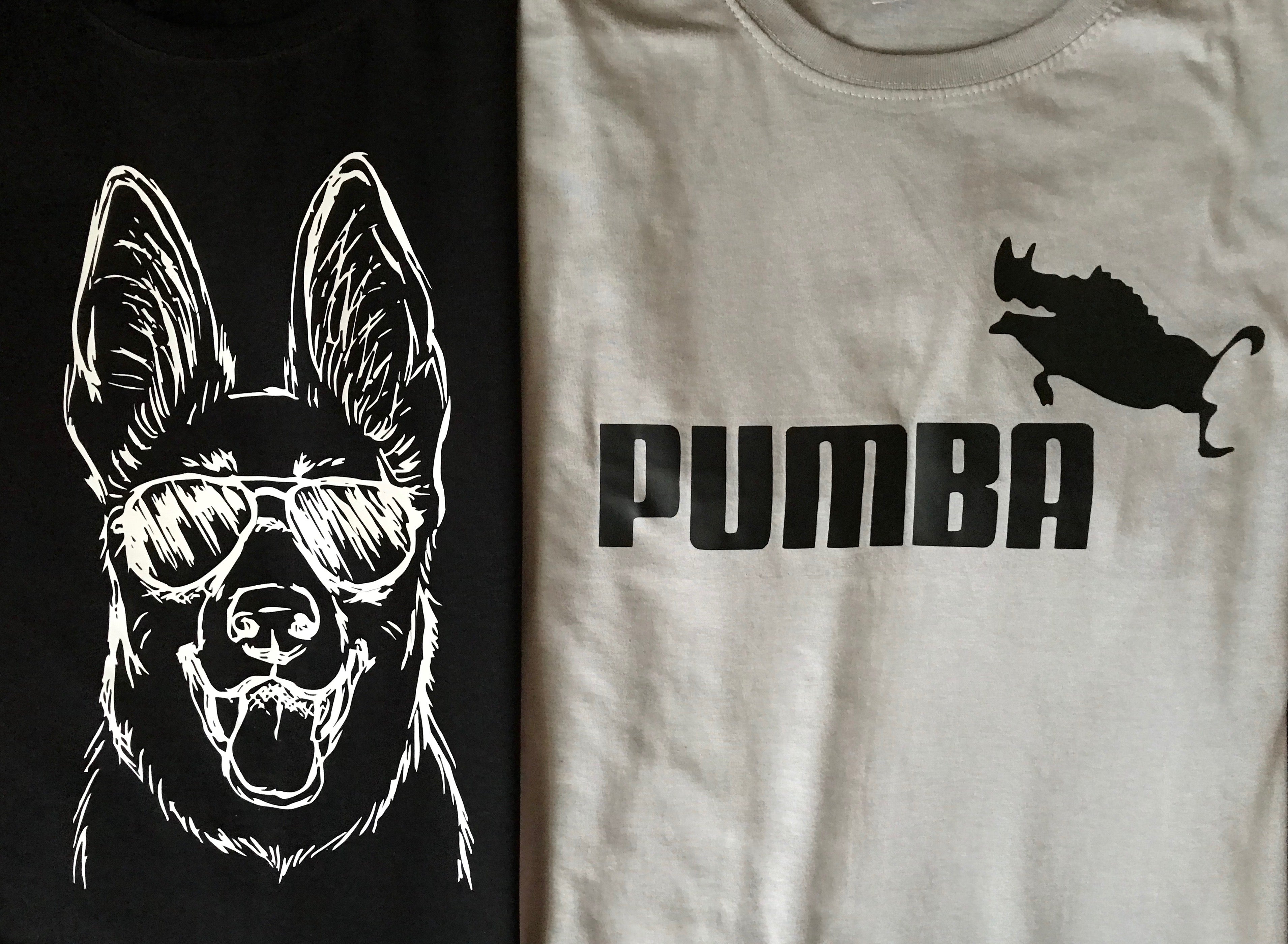 Pumba Puma parody T shirt-men woman T shirts-DiamondsKT