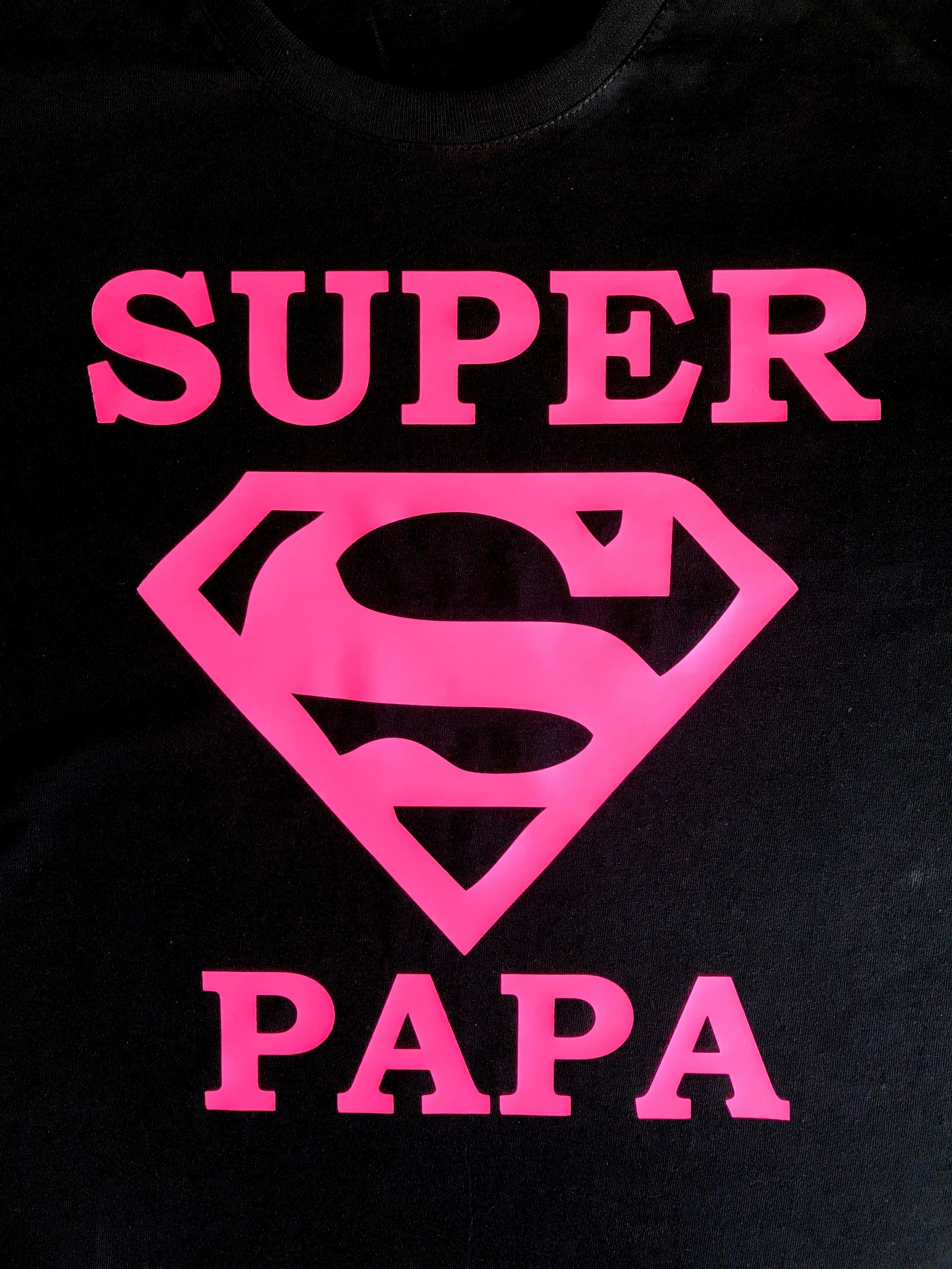 Super Papa men Father's Day t shirt-men T shirts-DiamondsKT