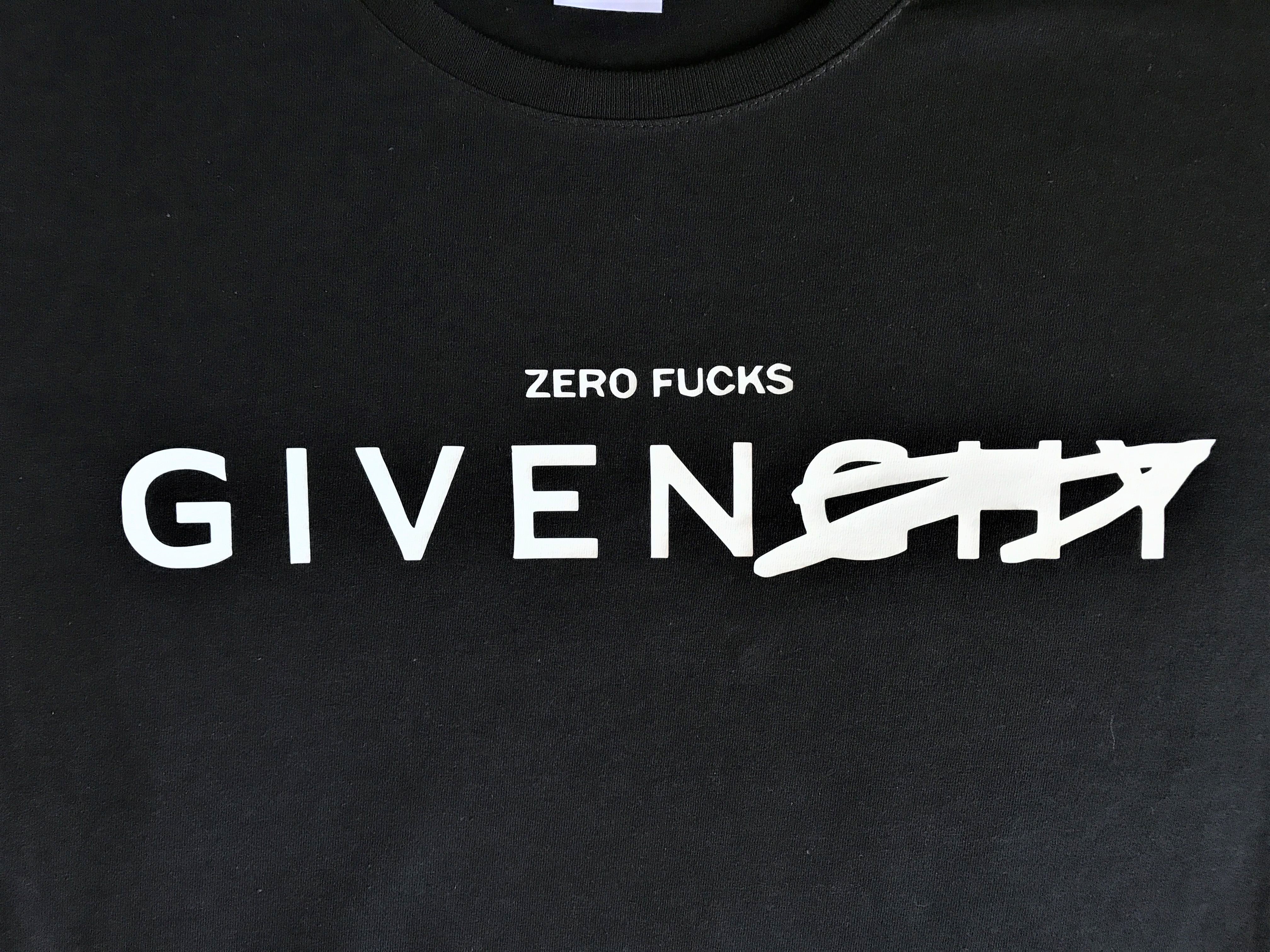 Zero Fucks Given T shirt-men woman T shirts-DiamondsKT