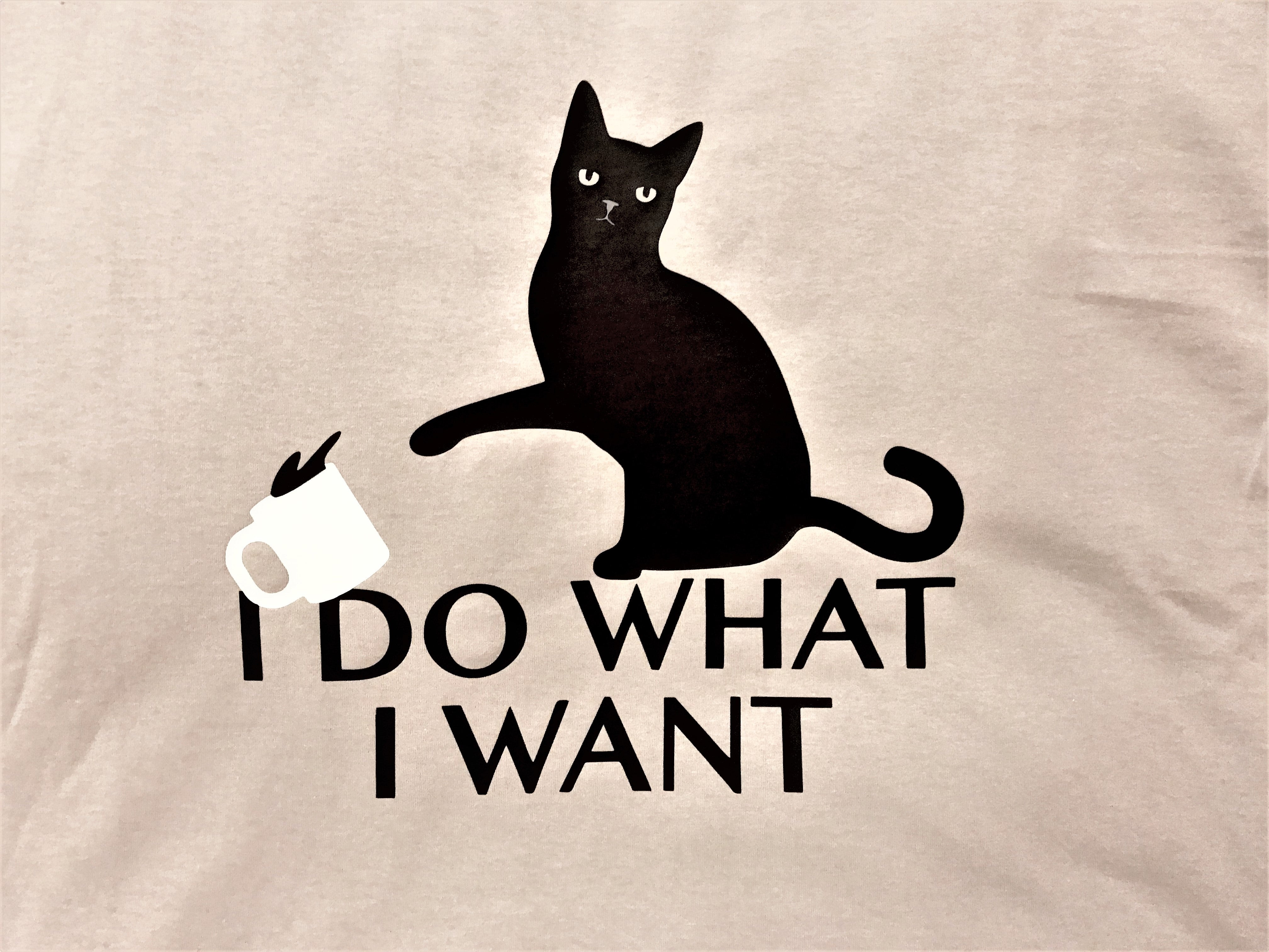 Cat I do what I want T shirt-men woman T shirts-DiamondsKT