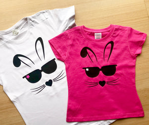 Easter Bunny Family matching outfit Kids Boy Girl cotton t shirt-Kids T shirts-DiamondsKT