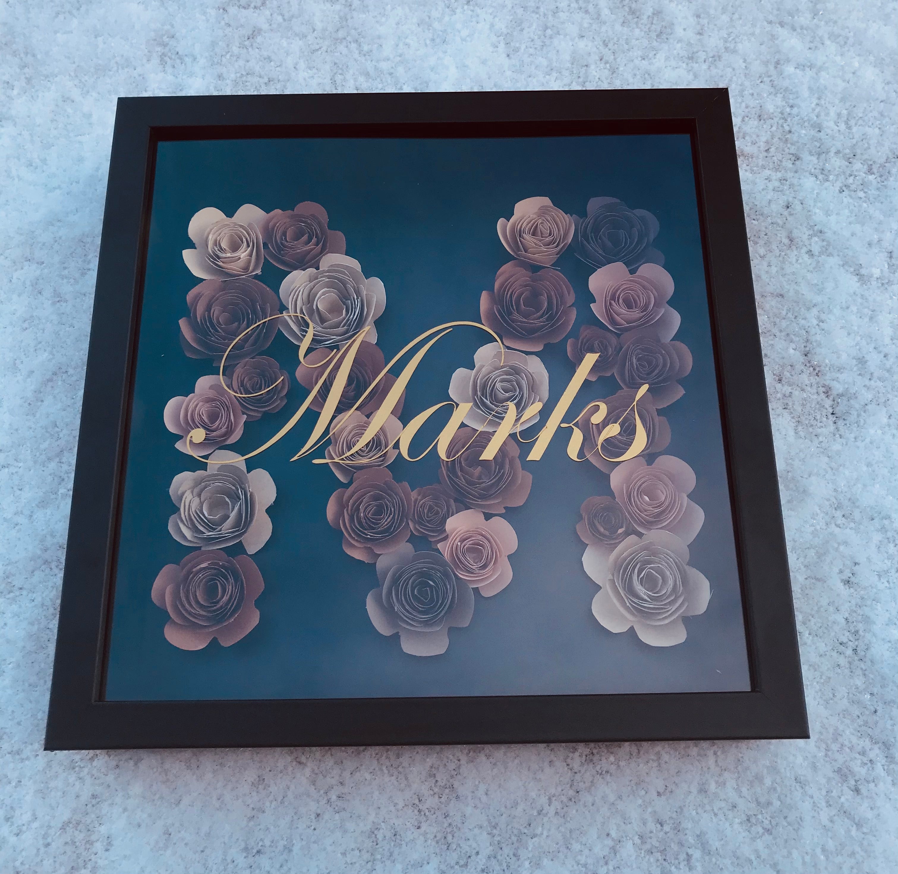 Heart frame with personalized text-Posters, Prints, & Visual Artwork-DiamondsKT