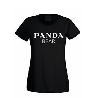 Panda Bear T shirt-men woman T shirts-DiamondsKT