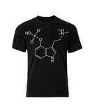 Psilocybin molecule T shirt-men woman T shirts-DiamondsKT
