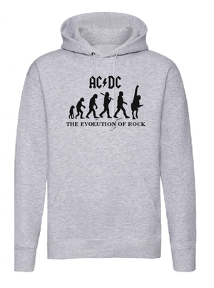 AC DC The Evolution of Rock Kids Boy Girl Baby cotton T shirt or Hoodie-Kids T shirts-DiamondsKT