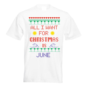 All I want for Christmas is June T shirt-men woman T shirts-DiamondsKT