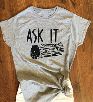 Ask it Log Twin Peaks inpired T shirt / Hoodie-men woman T shirts-DiamondsKT