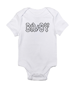 BA⚡BY white black baby bodysuit-baby bodysuit onesie-DiamondsKT