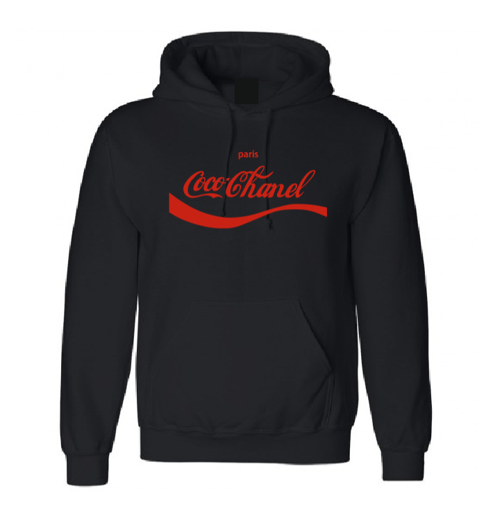 Coca Cola Coco Chanel parody hoodie