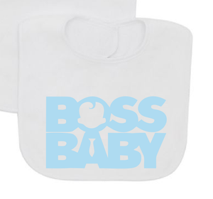 BOSS BABY baby bib-Baby Bibs-DiamondsKT