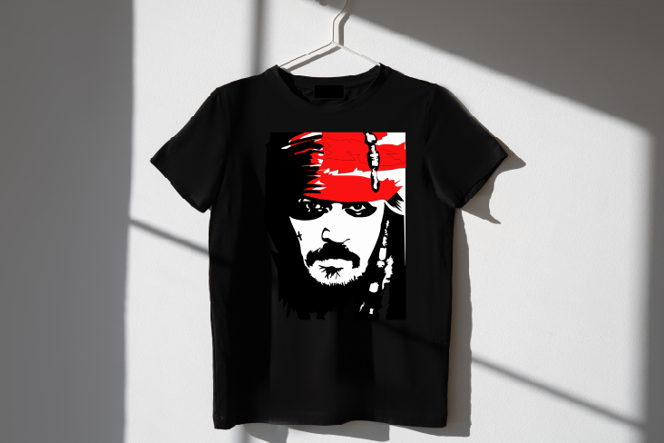 Captain Jack Sparrow T shirt or Hoodie-men woman T shirts-DiamondsKT