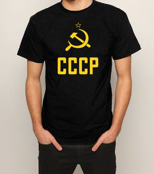 CCCP T shirt-men woman T shirts-DiamondsKT