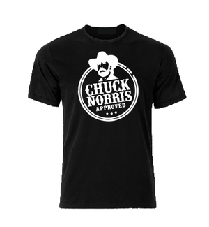 Chuck Norris Approved funny Kids Boy Girl cotton t shirt-Kids T shirts-DiamondsKT
