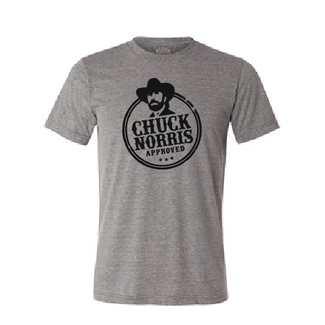 Chuck Norris Approved funny T shirt-men woman T shirts-DiamondsKT