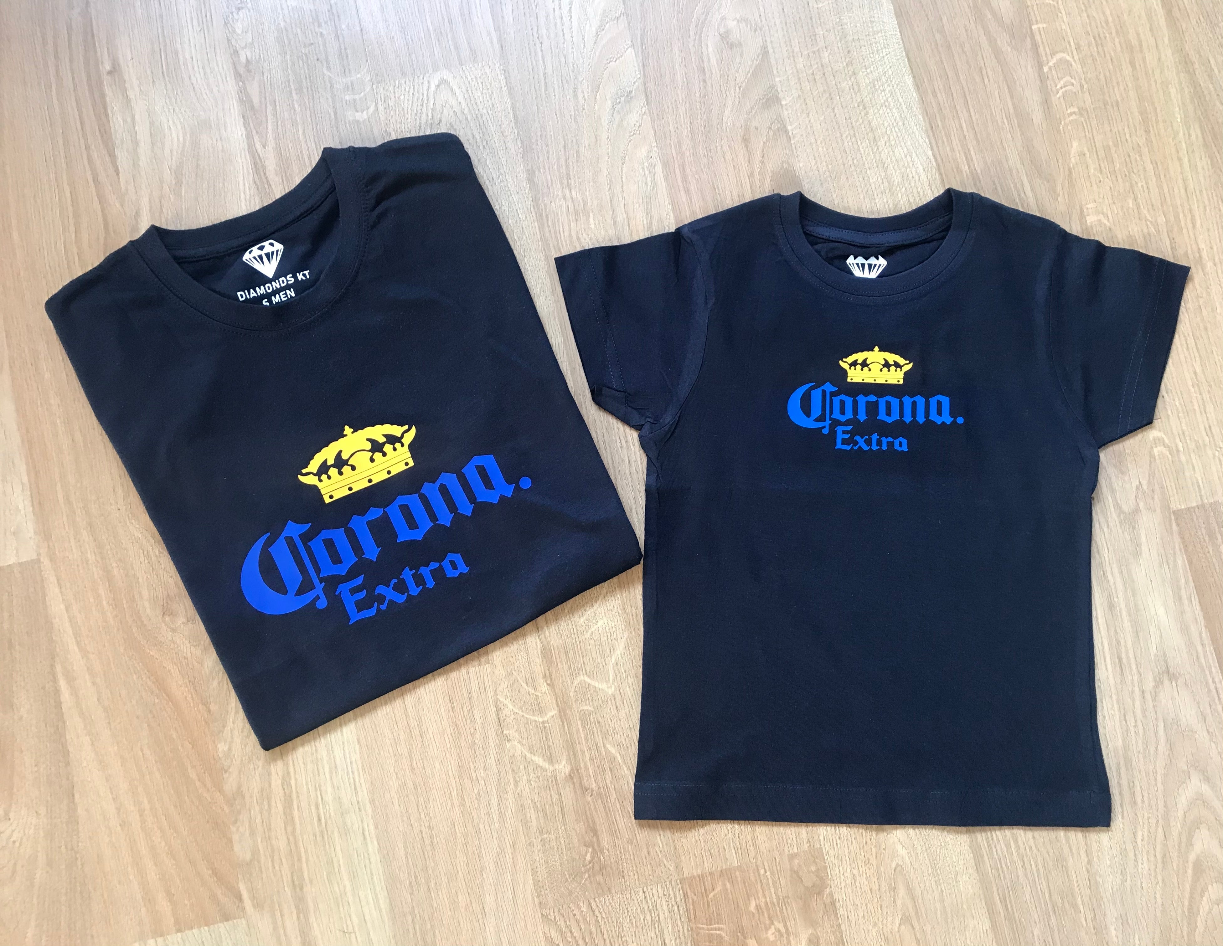 Corona Extra T shirt or Hoodie-men woman T shirts-DiamondsKT