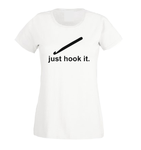 Just hook it woman crochet T shirt-woman t shirts-DiamondsKT