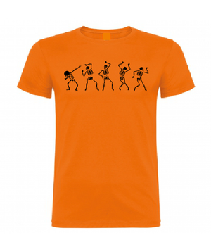 DAP dance dancing skeleton T shirt-men woman T shirts-DiamondsKT