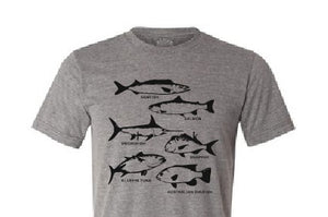 Fish species T shirt. Fisherman T shirt gift-men woman T shirts-DiamondsKT