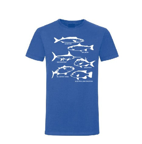 Fish species T shirt. Fisherman T shirt gift-men woman T shirts-DiamondsKT