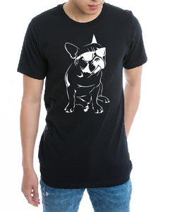 French Bulldog with sunglasses T shirt-men woman T shirts-DiamondsKT