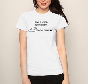 Senorita T shirt-men woman T shirts-DiamondsKT