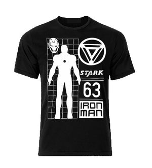 Ironman adults T shirt-men T shirts-DiamondsKT