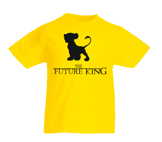 The King - The Future King matching Daddy and me family T shirt-men T shirts-DiamondsKT