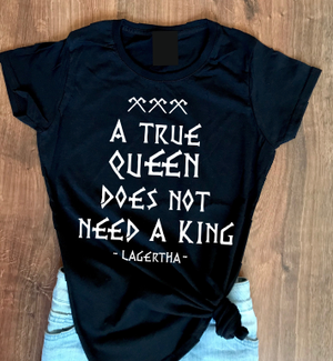 Lagertha saying T shirt, Vikings inpired T shirt-men woman T shirts-DiamondsKT