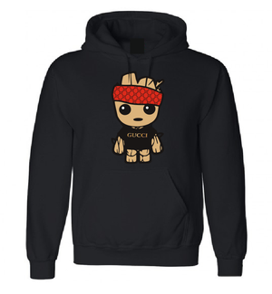 Baby Groot cartoon T shirt or Hoodie-men woman T shirts-DiamondsKT