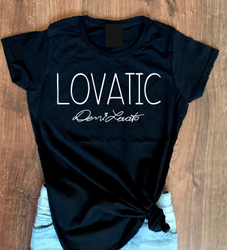 Lovatic Demi Lovato inspired t shirt T shirt-men woman T shirts-DiamondsKT