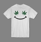 Marijuana smile T shirt-men woman T shirts-DiamondsKT