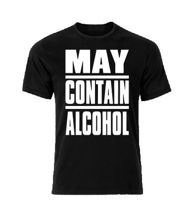 May contain Alcohol T shirt-men woman T shirts-DiamondsKT