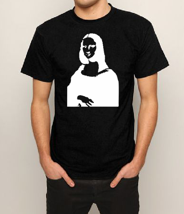 Mona Lisa T shirt-men woman T shirts-DiamondsKT