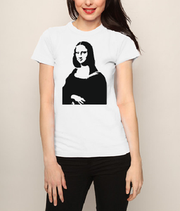 Mona Lisa T shirt-men woman T shirts-DiamondsKT