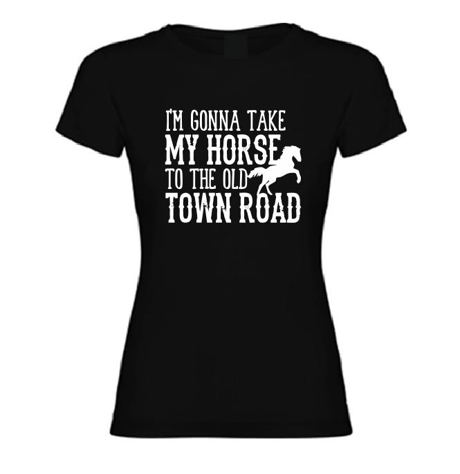 I gonna take my Horse to the Old Town Road T shirt-men woman T shirts-DiamondsKT