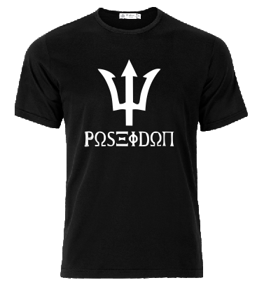 Poseidon Ποσειδῶν T shirt-men woman T shirts-DiamondsKT