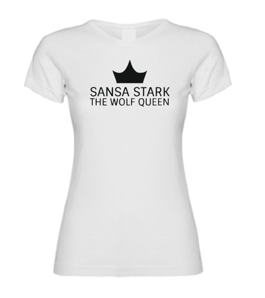 Sansa Stark The Wolf Queen The Game of Thrones GOT T shirt-men woman T shirts-DiamondsKT