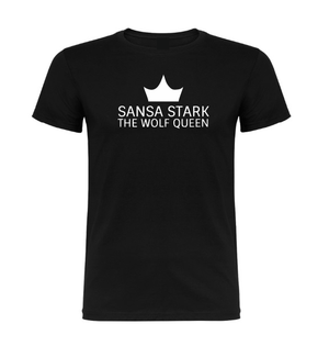 Sansa Stark The Wolf Queen The Game of Thrones GOT T shirt-men woman T shirts-DiamondsKT