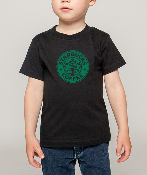 Starbucks Coffee Kids T shirt-Kids T shirts-DiamondsKT