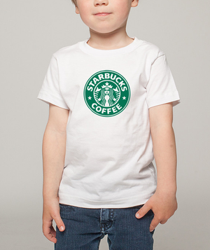 Starbucks Coffee Kids / Boy / Girl / Baby cotton t shirt-DiamondsKT